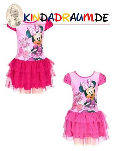 Minnie Maus Sommerkleid fuchsia oder rosa