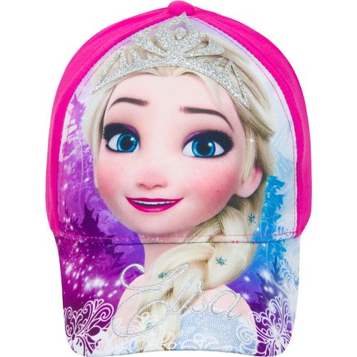 Die Eiskönigin Cap Glitter Krone Elsa pink