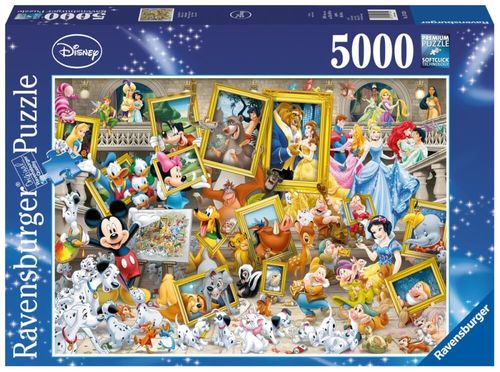 Ravensburger 174324 Puzzle Disney Mickey Mouse als Künstler 5000 Teile