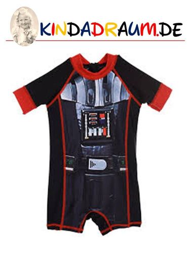Star Wars Badeanzug Darth Vader rot / schwarz