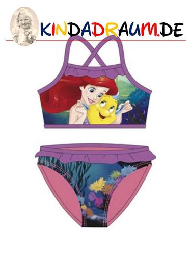 Princess Bikini / Badeanzug Ariel die Meerjungfrau lila