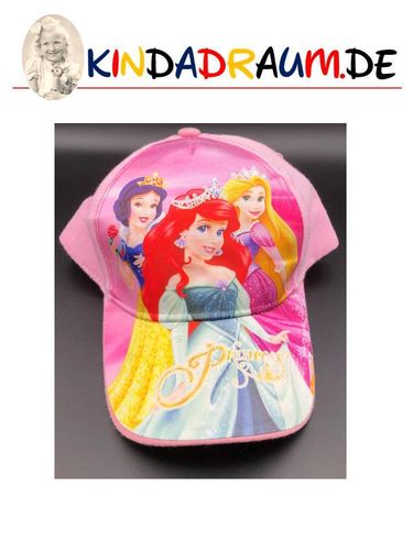 Princess Cap rosa Schneewittchen, Ariel & Rapunzel
