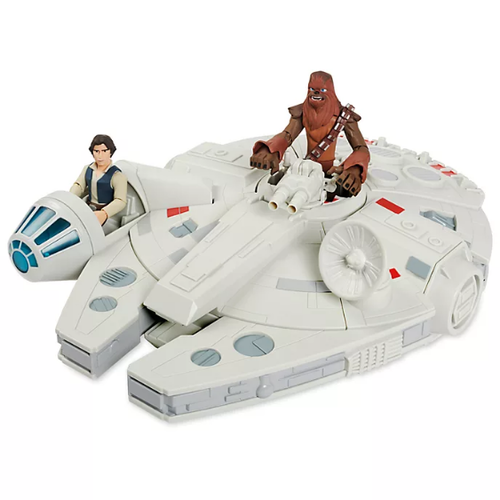 Disney / Star Wars - Spielset - Millennium Falcon mit Actionfiguren Han Solo & Chewbaca
