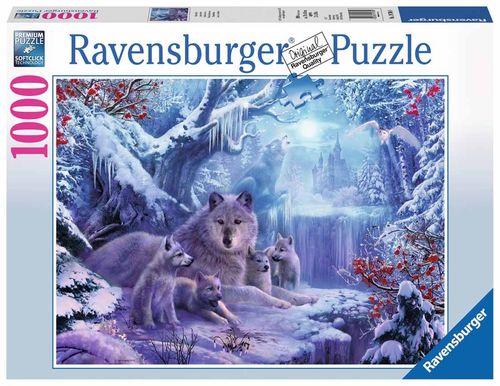 Ravensburger Puzzle 197040 Winterwölfe 1000 Teile