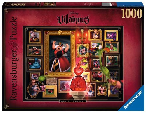Ravensburger Puzzle 150267 Disney Villainous Queen of Hearts 1000 Teile