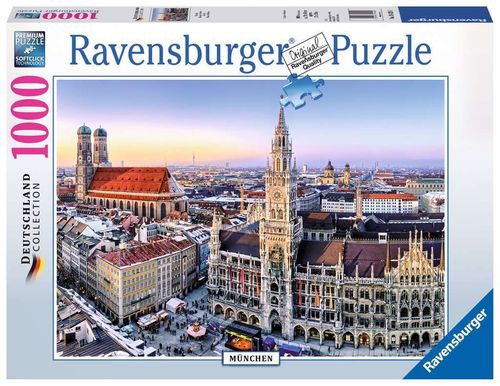 Ravensburger 194261 Puzzle München / Deutschland Collection 1000 Teile