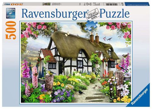 Ravensburger Puzzle 147090 Verträumtes Cottage 500 Teile