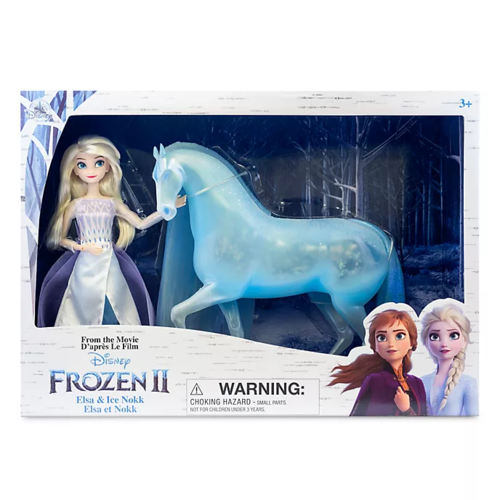 Disney - Die Eiskönigin 2 - Elsa und Nokk - Klassische Puppe - Spielset