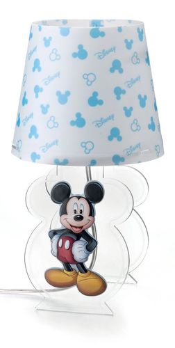 Mickey Maus Nachttischlampe Plexiglas