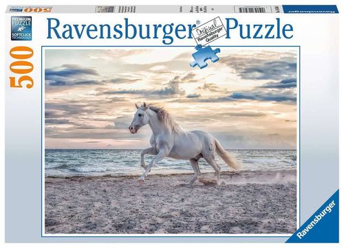 Ravensburger Puzzle 165865 Pferd am Strand 500 Teile