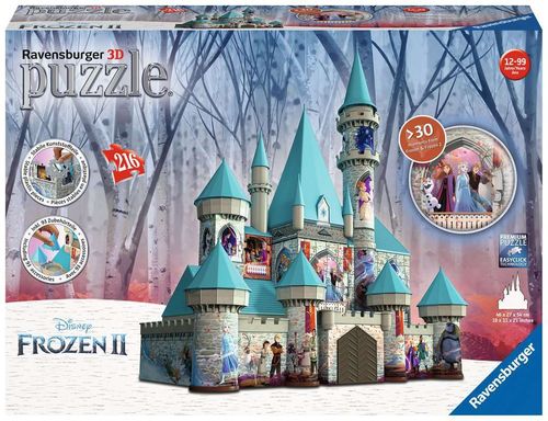 Ravensburger 111565 Disney - FROZEN 2 Schloss 216 Teile 3D Puzzle 10-99 Jahre