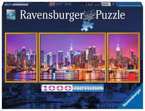 Ravensburger Puzzle 197927 New York 1000 Teile Triptychon