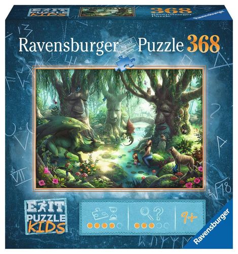 Ravensburger 129553 magischer Wald KIDS EXIT Puzzle 9+ Jahre 368 Teile