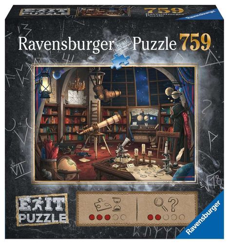 Ravensburger Puzzle 199501 EXIT Die Sternwarte 759 Teile / Puzzle meets Mystery