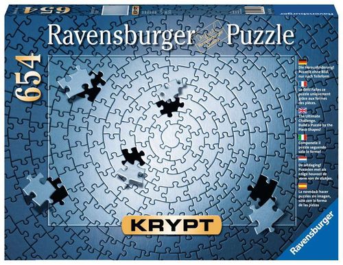 Ravensburger Puzzle 159642 Krypt Silber 654 Teile