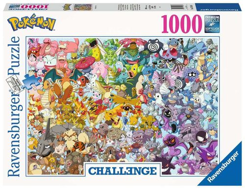 Ravensburger Puzzle 151660 Pokemon Challenge 1000 Teile