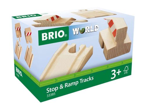 Brio 33385 Rampen & Prell-Bock Pack  3+ Jahre