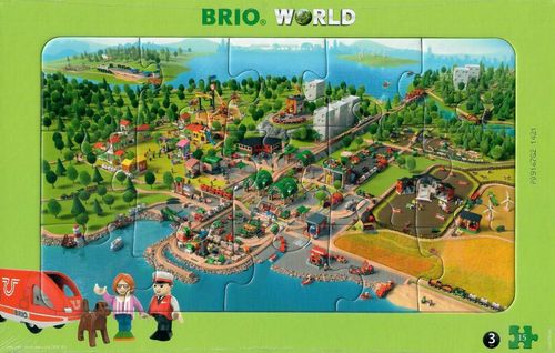 Brio 15 Teile Puzzle Brio World 3+ Jahre