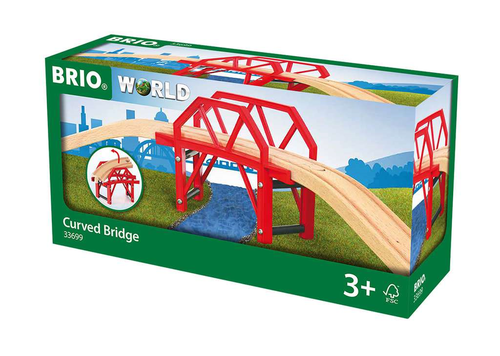 Brio 33699 Bahnbrücke mit Auffahrten 3+ Jahre