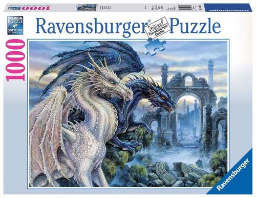 Ravensburger Puzzle 196388 Mystische Drachen 1000 Teile