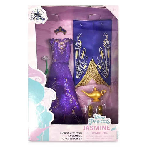 Disney Klassische Puppe - Aladdin, Prinzessin Jasmin - Accessoire-Set