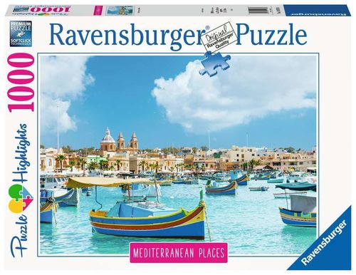 Ravensburger Puzzle 149780 Mediterranean Malta 1000 Teile