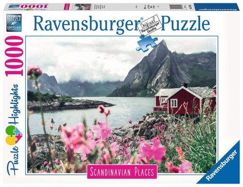 Ravensburger Puzzle 167401 Reine, Lofoten, Norwegen 1000 Teile