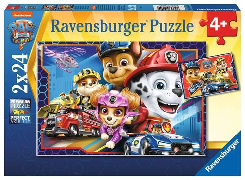 Ravensburger Puzzle 051540 Paw Patrol Allzeit bereit 5+Jahre 2x24 Teile