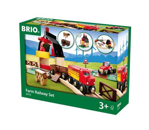 Brio 33719 Bahn Bauernhof Set 3+Jahre