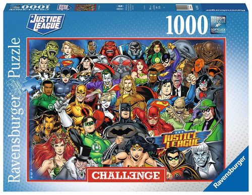 Ravensburger Puzzle 168842 Challenge DC Comics 1000 Teile