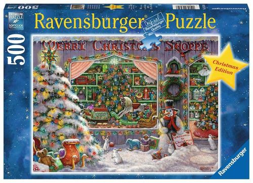 Ravensburger Puzzle 165346 Es Weihnachtet sehr 500 Teile