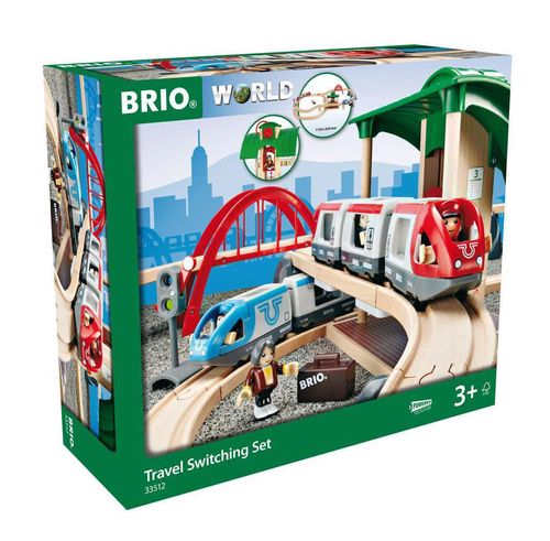 Brio 33512 Großes Brio Bahn Reisezug Set 3+Jahre