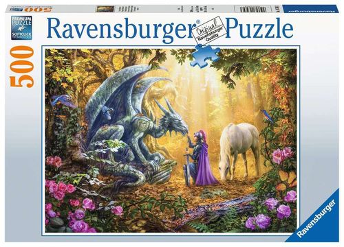 Ravensburger Puzzle 165803 Drachenflüsterer 500 Teile