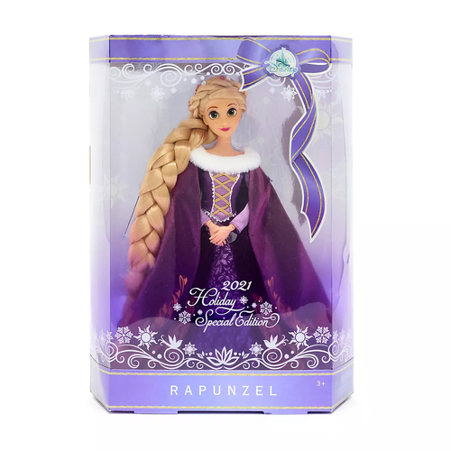 Disney - Rapunzel - Puppe in der Weihnachtsedition / Holiday Edition 2021