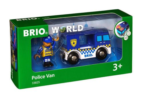 Brio 33825 Polizeiwagen mit Licht & Sound +3 Jahre