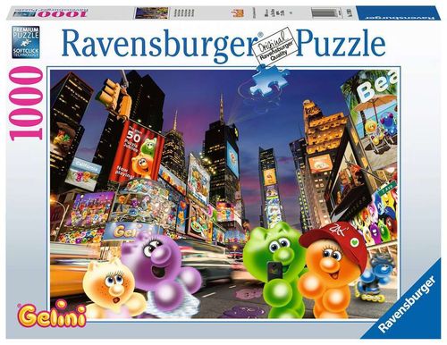 Ravensburger Puzzle 170838 Gelini am Time Square 14-99 Jahre 1000 Teile