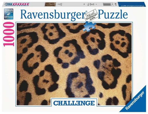 Ravensburger Puzzle 170968 Challenge Animal Print 14-99 Jahre 1000 Teile