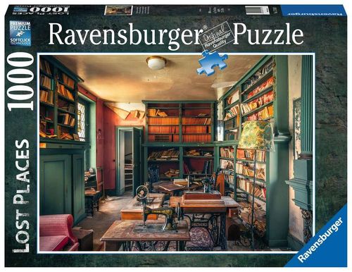 Ravensburger Puzzle 171019 Lost Places - Mysterious Castle Library 1000 Teile
