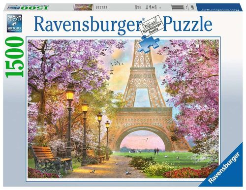 Ravensburger Puzzle 160006 Verliebt in Paris 1500 Teile 14-99 Jahre