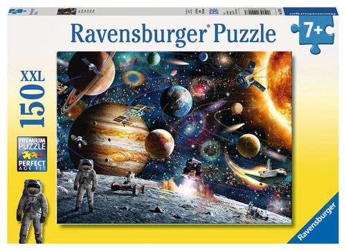 Ravensburger Puzzle - 100163 - Im Weltall 150 Teile XXL