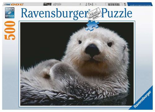 Ravensburger Puzzle 169801 Süßer kleiner Otter 12-99 Jahre 500 Teile