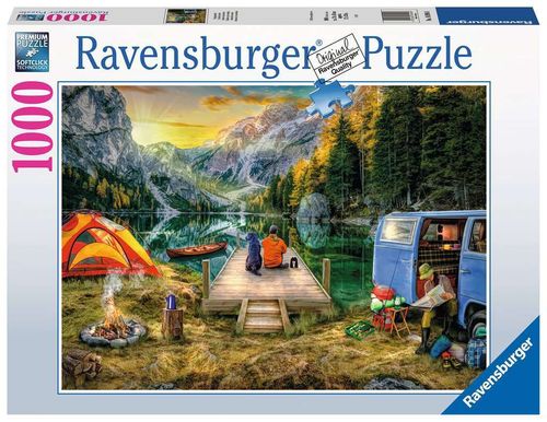 Ravensburger Puzzle 169948 Campingurlaub 14-99 Jahre 1000 Teile