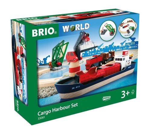 Brio 33061 Container Hafen Set 3+Jahre