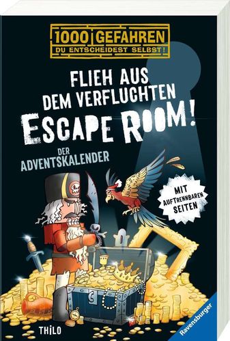 Ravensburger 52581 Der Adventskalender- Flieh aus dem verfluchten Escape Room!