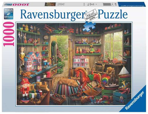 Ravensburger Puzzle 17084 Spielzeug von damals 1000 Teile 17+Jahre