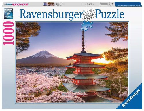 Ravensburger Puzzle 17090 Kirschblüten in Japan 1000 Teile 17+Jahre