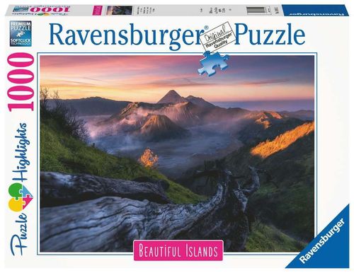 Ravensburger Puzzle 16911 Beautiful Island's Stratovulkan 1000 Teile 17+Jahre