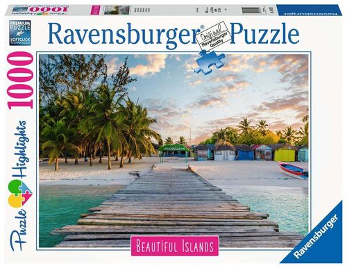 Ravensburger Puzzle 16912 Beautiful Island's Karibische Insel 17+Jahre