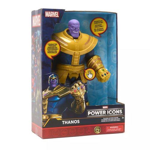 Disney - Marvel - Power Icons - Thanos - Sprechende Actionfigur 4+Jahre