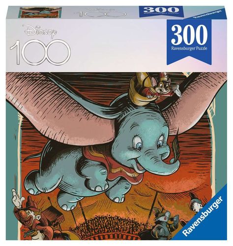 Ravensburger Puzzle 13370 - Disney 100 - Dumbo - Limitierte Edition 17+Jahre